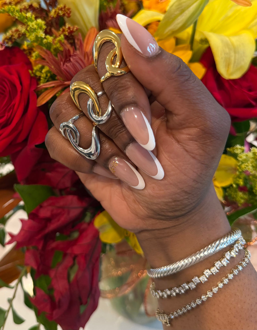 Two-Tone Twist Rings