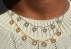 925 Sterling Silver Heart Charm Necklace | Gold Plated & Silver Options