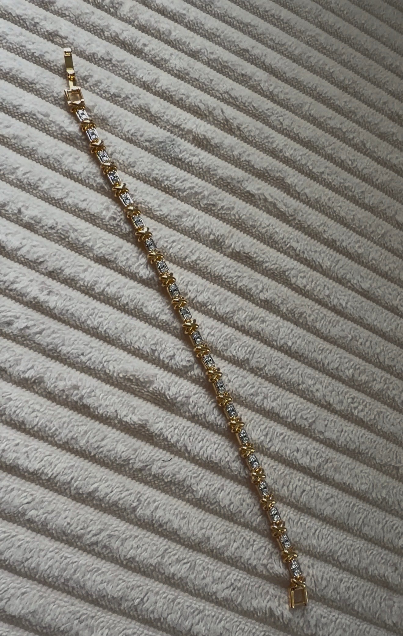 The XOXO Tennis Bracelet