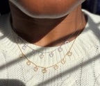925 Sterling Silver Heart Charm Necklace | Gold Plated & Silver Options