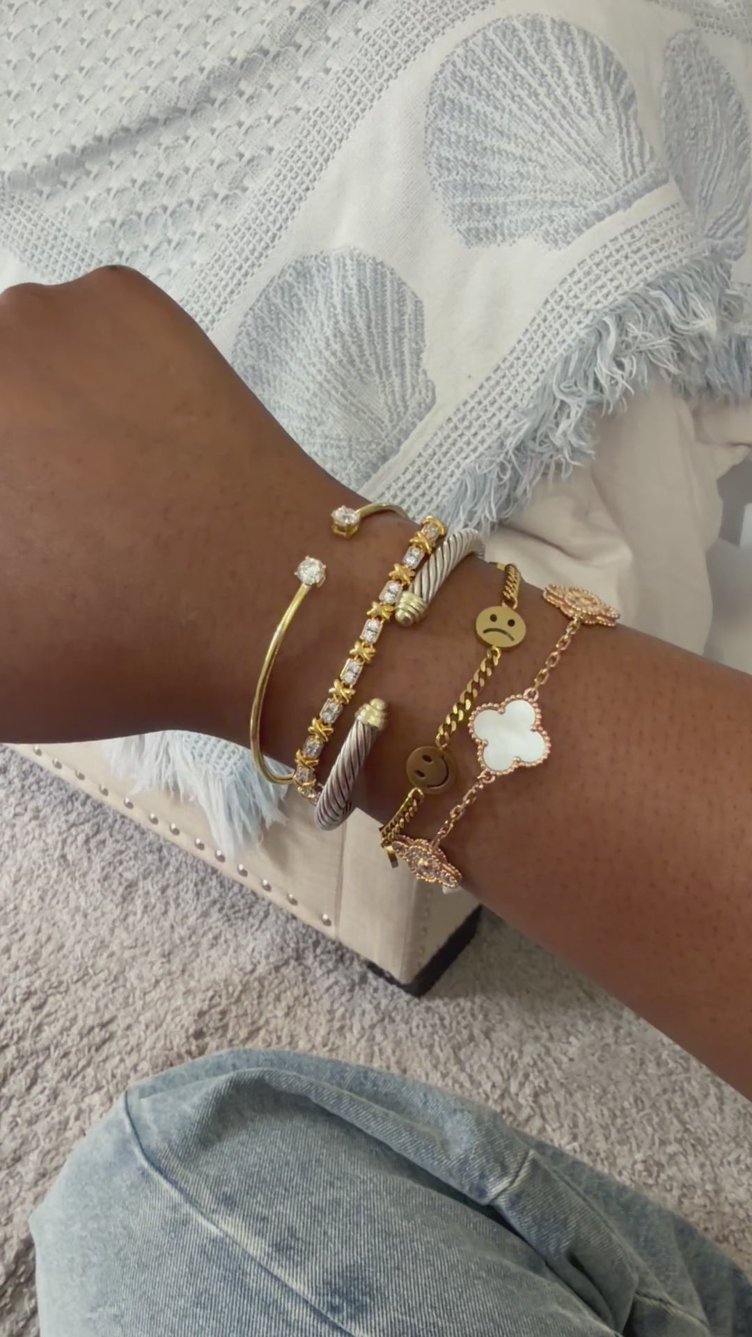 The XOXO Tennis Bracelet